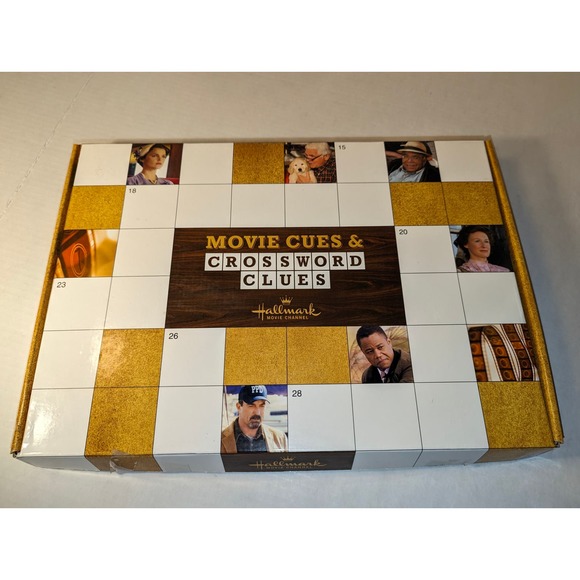 Hallmark Movie & Mysteries Movie Cues & Crossword Game Mint - Picture 10 of 10